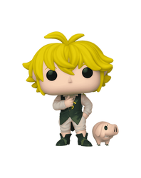 Funko POP! & Buddy: The Seven Deadly Sins - Meliodas with Hawk Vinyl Figure #1497 (ONLINE ORDER ONLY)