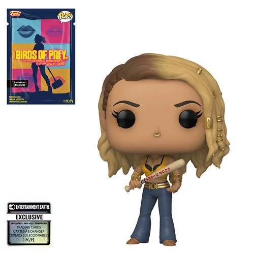 Funko POP! Birds of Prey - Black Canary with Collectible Card  - Entertainment Earth Exclusive (ONLINE ORDER ONLY)