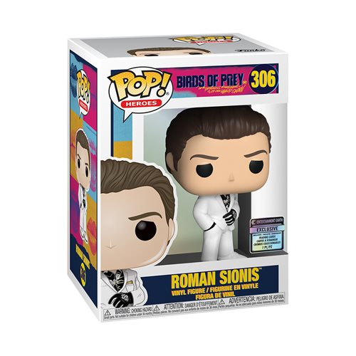 Funko POP! Birds of Prey - Roman Sionis Common with Collectible Card  - Entertainment Earth Exclusive (ONLINE ORDER ONLY)