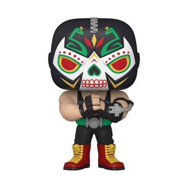 Funko POP! DC Super Heroes: Dia De Los - Bane (Glow in the Dark) Vinyl Figure Entertainment Earth Exclusive (ONLINE ORDER ONLY)