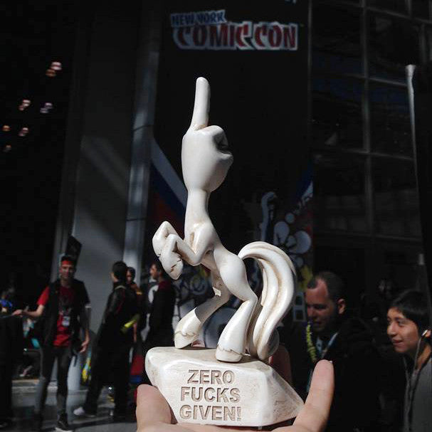 FUnicorn Bad to the Bone Edition 8-inch resin sculpture (ONLINE ORDER ONLY)