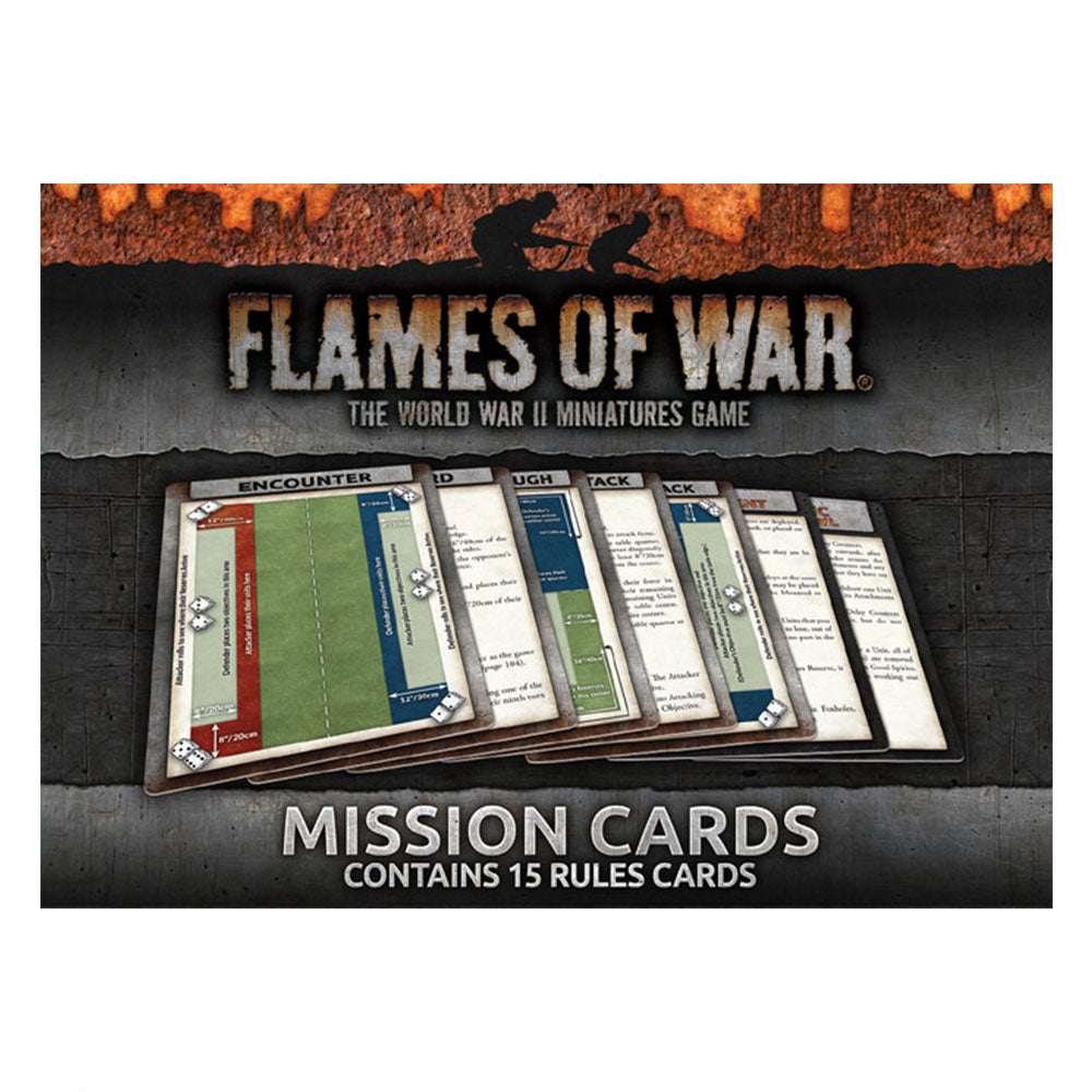Flames of War: Mission Cards (ONLINE ORDER ONLY)