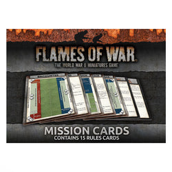 Flames of War: Mission Cards (ONLINE ORDER ONLY)