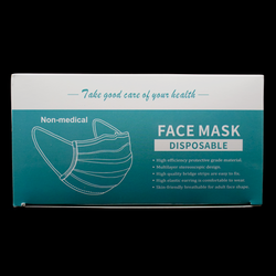Non-Medical 3-Layers Disposable Face Mask - Pack of 50 (ONLINE ORDER ONLY)