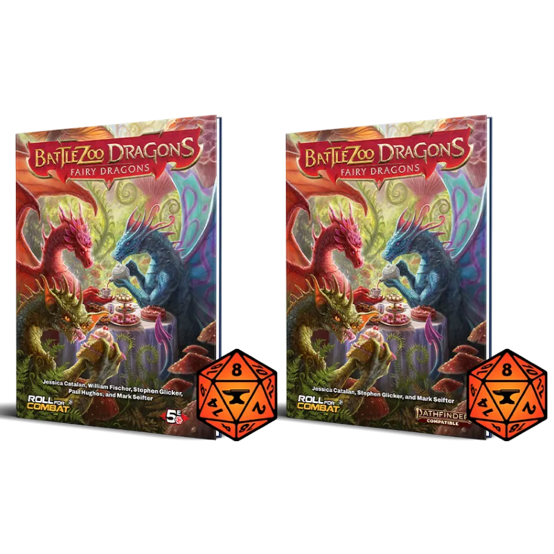 Battlezoo Dragons: Fairy Dragons Hardcover & PDF (Online Order Only)