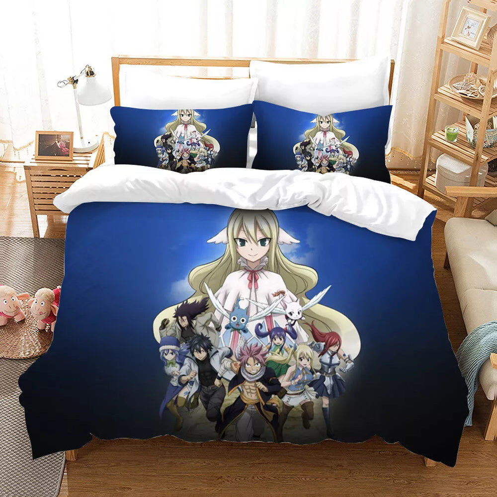 Fairy Tail Bedding Set Quilt Cover Without Filler (Online Order Only)