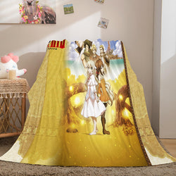 Fairy Tail Flannel Caroset Throw Cosplay Blanket (Online Order Only)