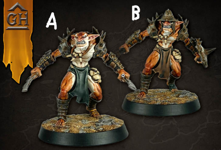 3D Printed Artisan Guild Faldorn Hobgoblin Vanguard 28mm 32mm (Online Only)