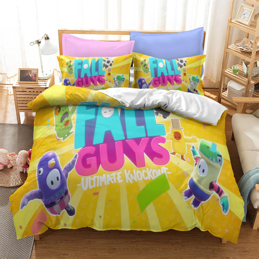 Fall Guys Ultimate Knockout Bedding Set Quilt Covers Without Filler (Online Order Only)