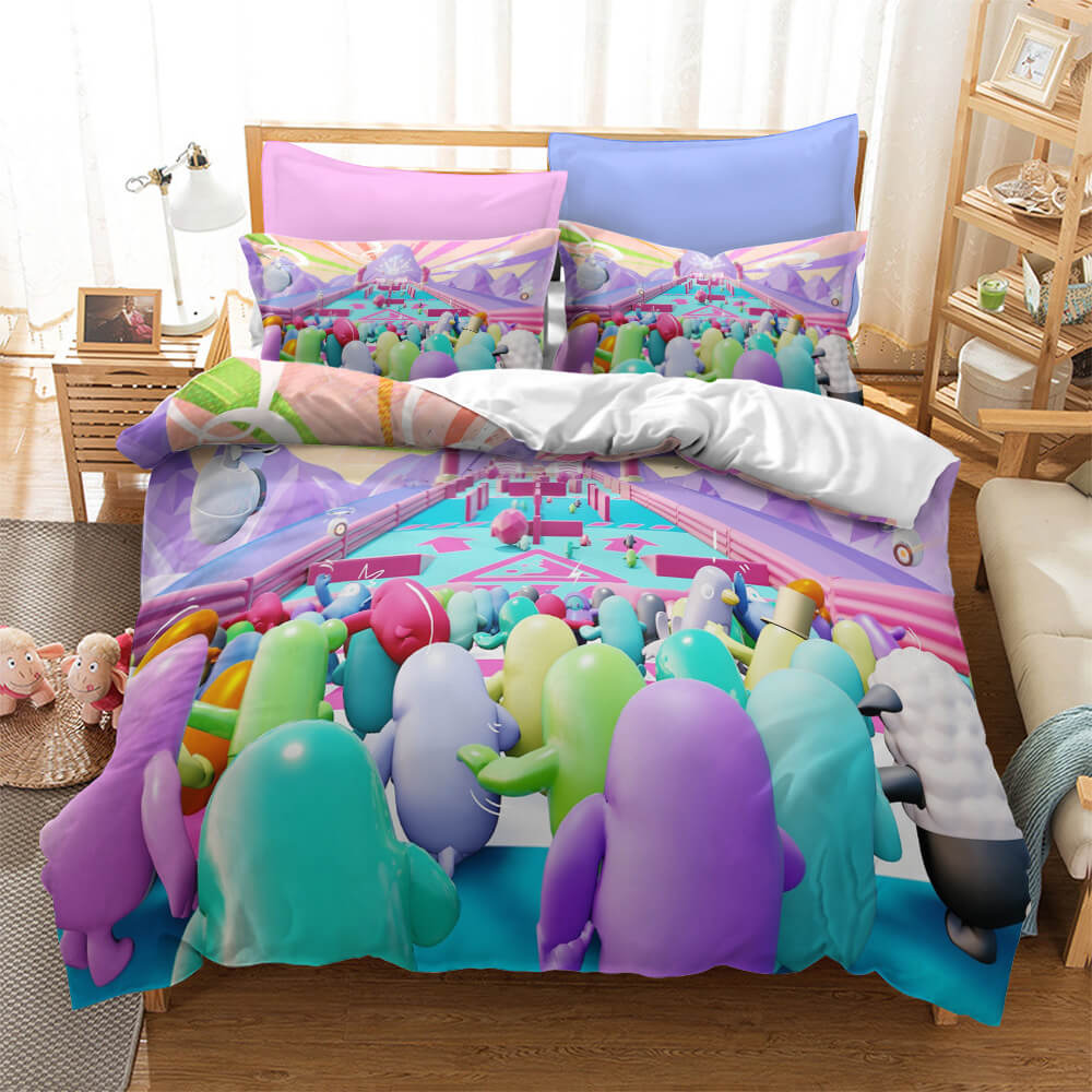 Fall Guys Ultimate Knockout Bedding Set Quilt Covers Without Filler (Online Order Only)