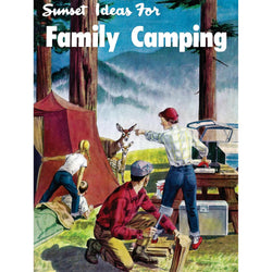 Family Camping Sunset Magazine 1000 Piece Jigsaw Puzzle NYPC