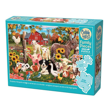 Family Farm 350 Piece Family Jigsaw Puzzle Cobble Hill (ONLINE ORDER ONLY)