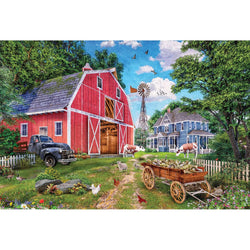 Family Farm 550 Piece Jigsaw Puzzle in Tin Eurographics (ONLINE ORDER ONLY)