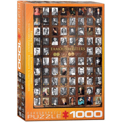 Famous Writers 1000 Piece Jigsaw Puzzle Eurographics (ONLINE ORDER ONLY)