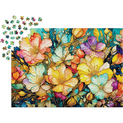 Fancy Flower Garden 1000 Piece Jigsaw Puzzle Enjoy