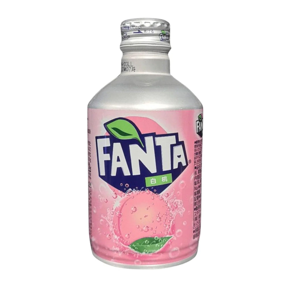Fanta White Peach Aluminum Can (300ml) (Japan) (ONLINE ORDER ONLY)