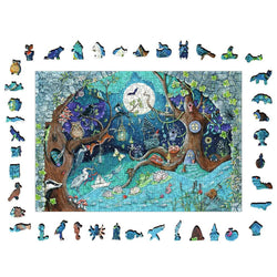 Fantasy Forest 500 Piece Wood Jigsaw Puzzle Ravensburger (ONLINE ORDER ONLY)