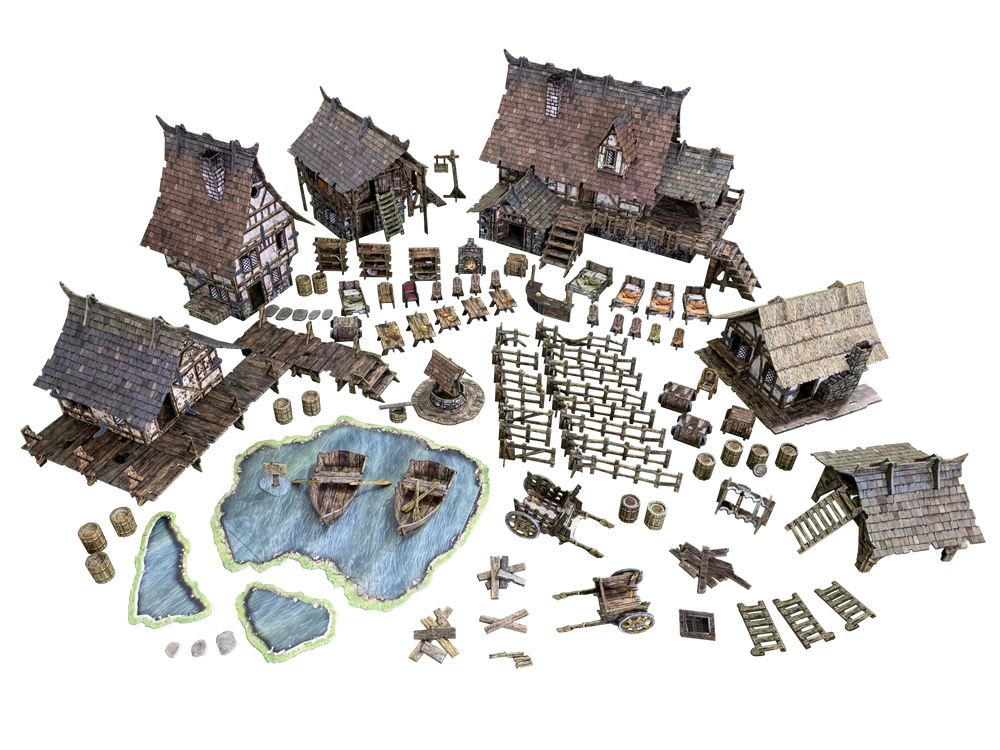 Battle Systems: Fantasy Village (ONLINE ORDER ONLY)