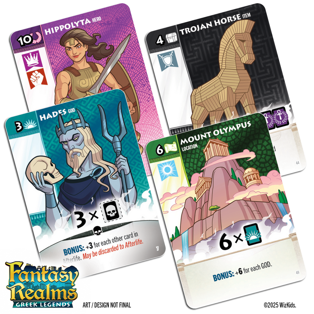 Fantasy Realms: Greek Legends (ONLINE ORDER ONLY)
