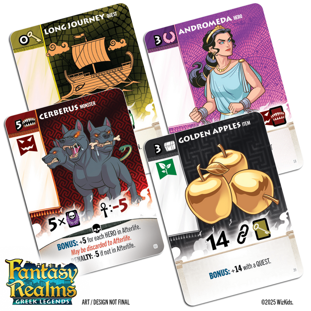Fantasy Realms: Greek Legends (ONLINE ORDER ONLY)