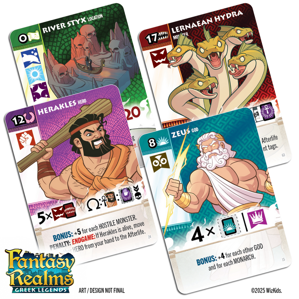 Fantasy Realms: Greek Legends (ONLINE ORDER ONLY)
