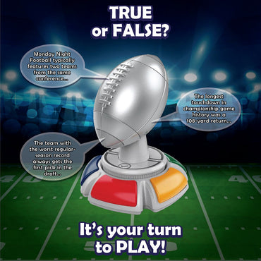 Fanzone Football Trivia Electronic Game – NFL Quiz for Fans & Game Night (ONLINE ORDER ONLY)