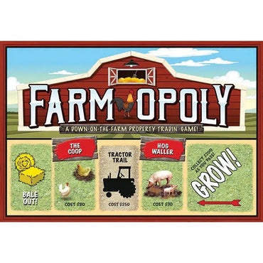 Farm-Opoly Board Game Outset (ONLINE ORDER ONLY)