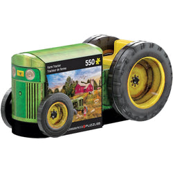 Farm Tractor 550 Piece Jigsaw Puzzle in Tin Eurographics (ONLINE ORDER ONLY)