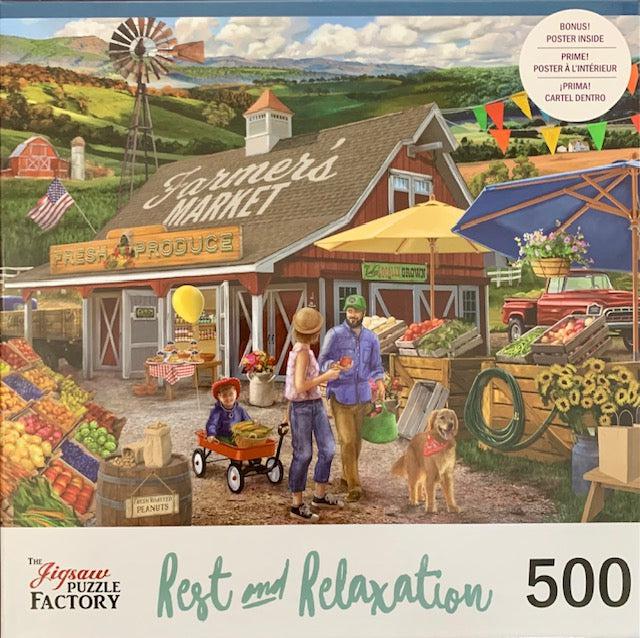 Farmer's Breakfast Rest & Relax 500 Piece Jigsaw Puzzle Leap Year (ONLINE ORDER ONLY)