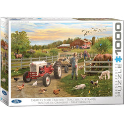 Farmer's Ford Tractor 1000 Piece Jigsaw Puzzle Eurographics (ONLINE ORDER ONLY)