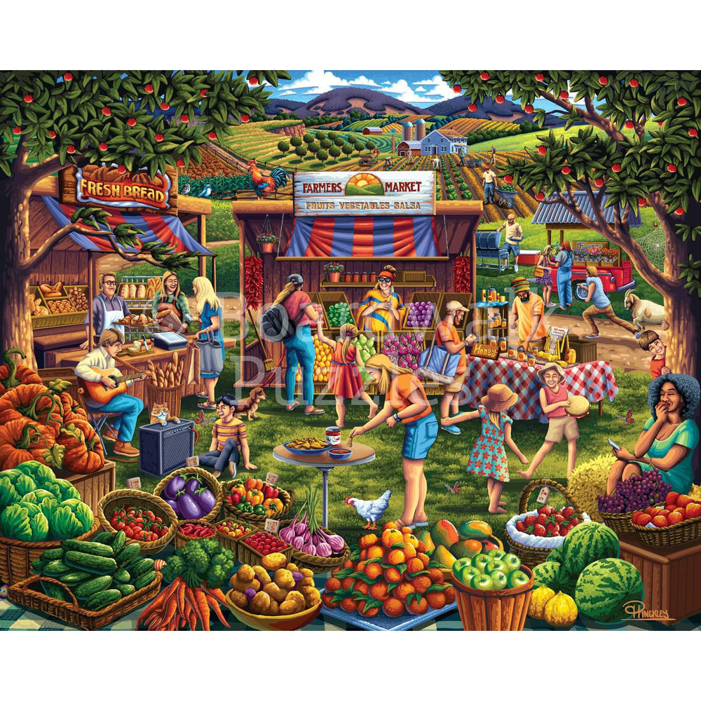 Farmers Market 210 Piece Jigsaw Puzzle Boardwalk (ONLINE ORDER ONLY)