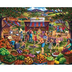 Farmers Market 210 Piece Jigsaw Puzzle Boardwalk (ONLINE ORDER ONLY)