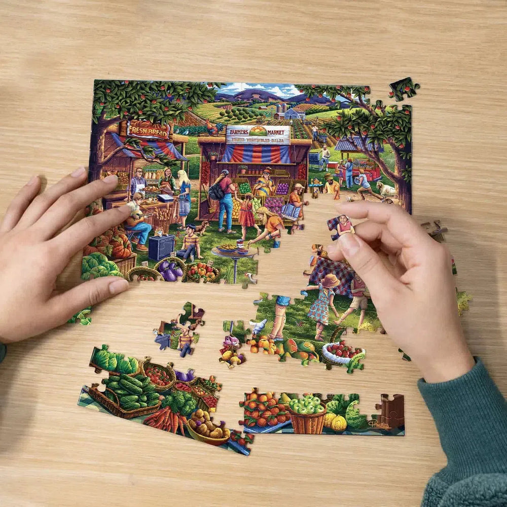 Farmers Market 210 Piece Jigsaw Puzzle Boardwalk (ONLINE ORDER ONLY)
