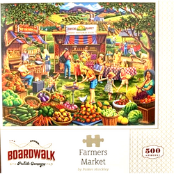 Farmers Market 500 Piece Jigsaw Puzzle Boardwalk (ONLINE ORDER ONLY)