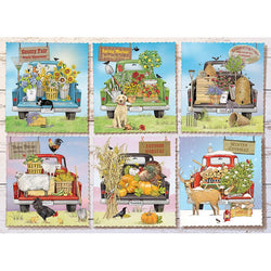 Farmer's Market Trucks 1000 Piece Jigsaw Puzzle Cobble Hill (ONLINE ORDER ONLY)