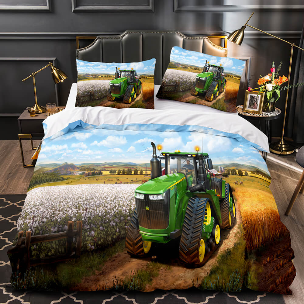Farming Traktor Lamborghini Trattori Tractor Bedding Set Duvet Covers (Online Order Only)