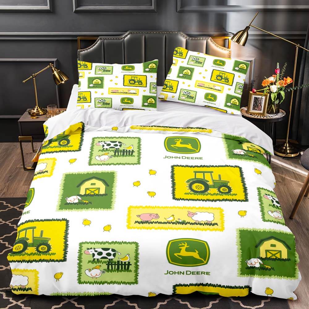 Farming Simulator Tractor Bedding Set Quilt Covers Without Filler (Online Order Only)