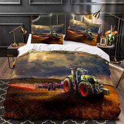 Farming Traktor Lamborghini Trattori Tractor Bedding Set Duvet Covers (Online Order Only)