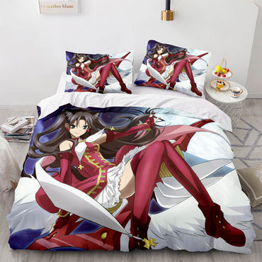 Fate stay night Tohsaka Rin Bedding Set Quilt Covers Without Filler (Online Order Only)