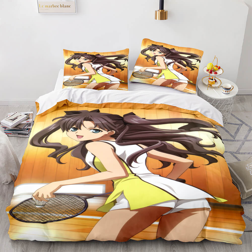 Fate stay night Tohsaka Rin Bedding Set Quilt Covers Without Filler (Online Order Only)
