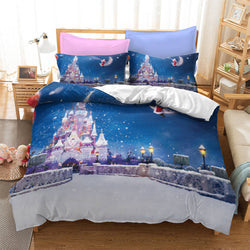 Father Christmas 3 Piece Bedding Set Quilt Cover Without Filler (Online Order Only)