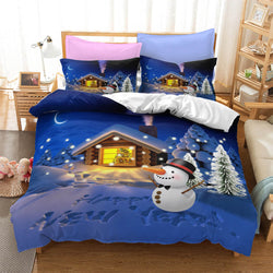 Father Christmas Cosplay Bedding Set Quilt Cover Without Filler (Online Order Only)