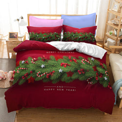 Father Christmas Cosplay Bedding Set Quilt Cover Without Filler (Online Order Only)