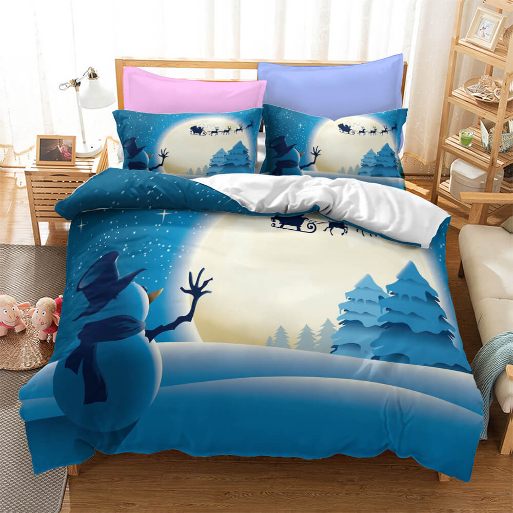 Father Christmas Cosplay Bedding Set Quilt Cover Without Filler (Online Order Only)