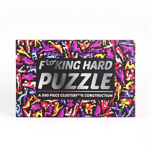 F*cking Hard 300 Piece Circular Jigsaw Puzzle Gift Republic (ONLINE ORDER ONLY)