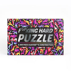F*cking Hard 300 Piece Circular Jigsaw Puzzle Gift Republic (ONLINE ORDER ONLY)