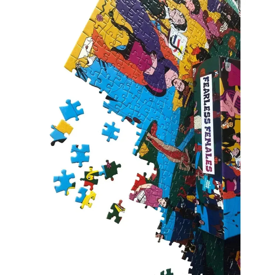 Fearless Females 1000 Piece Jigsaw Puzzle Dokument