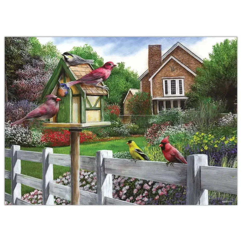 Feathers & Flowers 1000 Piece Soft Touch Jigsaw Puzzle Crown Point