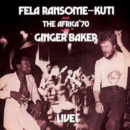FELA LIVE WITH GINGER BAKER [Vinyl] (ONLINE ORDER ONLY)