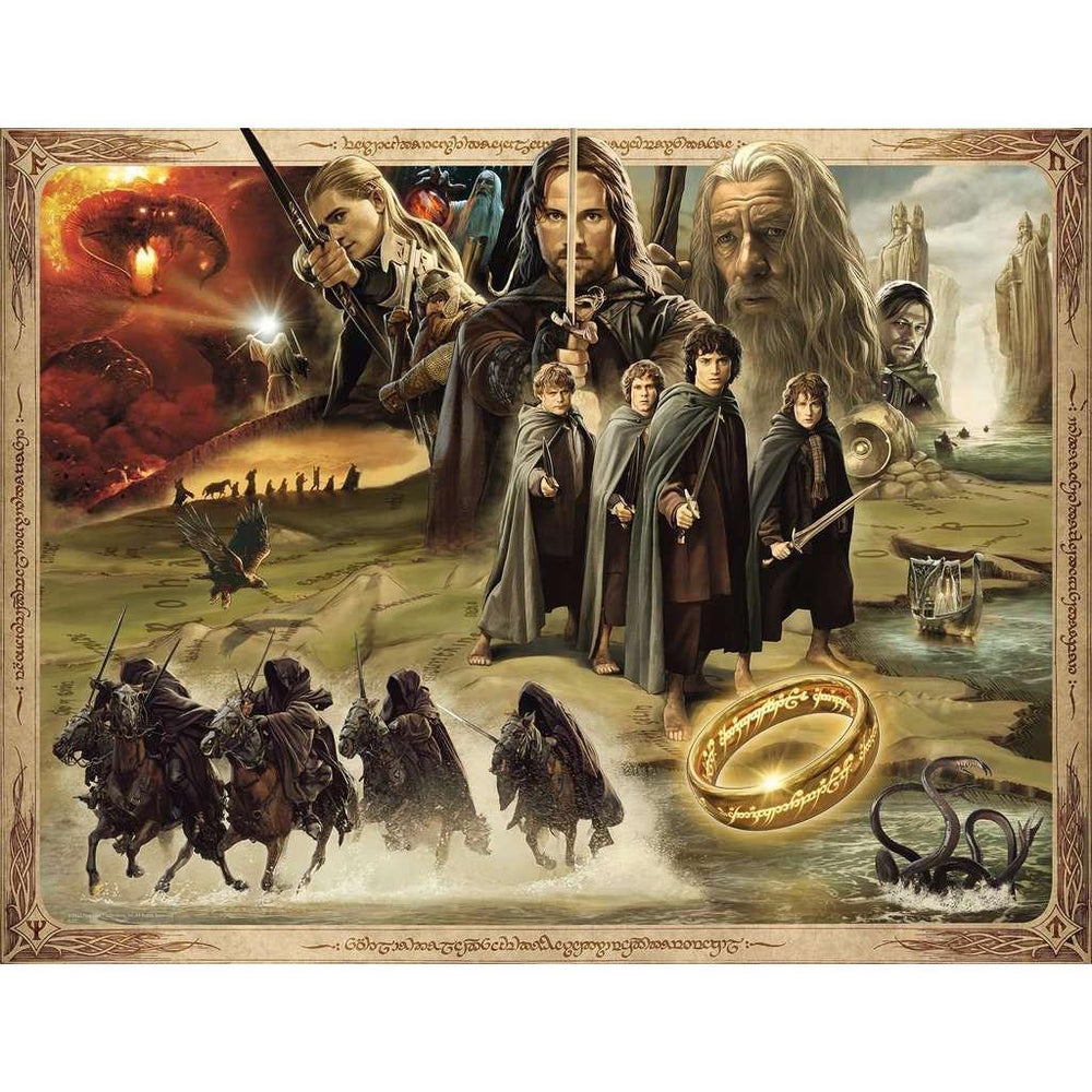 Fellowship of the Ring LOTR 2000 Piece Jigsaw Puzzle Ravensburger (ONLINE ORDER ONLY)